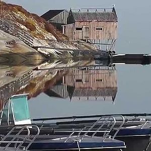 Kaschi:  Lengangeln, Tiefseefischen in Vik-Brygge Flatanger Norwegen.