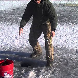Ice Fishing For Rainbow Trout