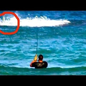 EXTREME Shark Fishing on Crowded Beach