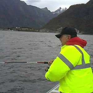 Köhlerangeln mit Sportex Styx im Romsdalfjord VI.