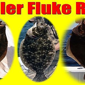 FLUKE Fishing HOW TO Tie KILLER FLUKE RIGS / Summer Flounder Rigs JUMBO Fluke Catchers