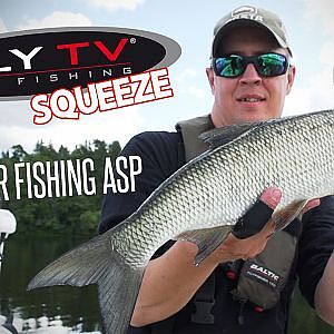 FLY TV Squeeze - Popper Fishing for Asp (Fly Fishing)