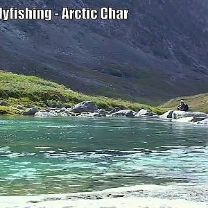 Fly Fishing in Greenland - Arctic Char upstream Fly Fishing