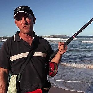Beach fishing with Alex Bellissimo