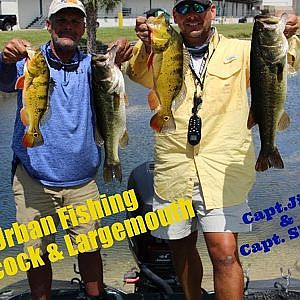 Peacock and Largemouth Bass Fishing with Capt  Jim & Capt  Shane
