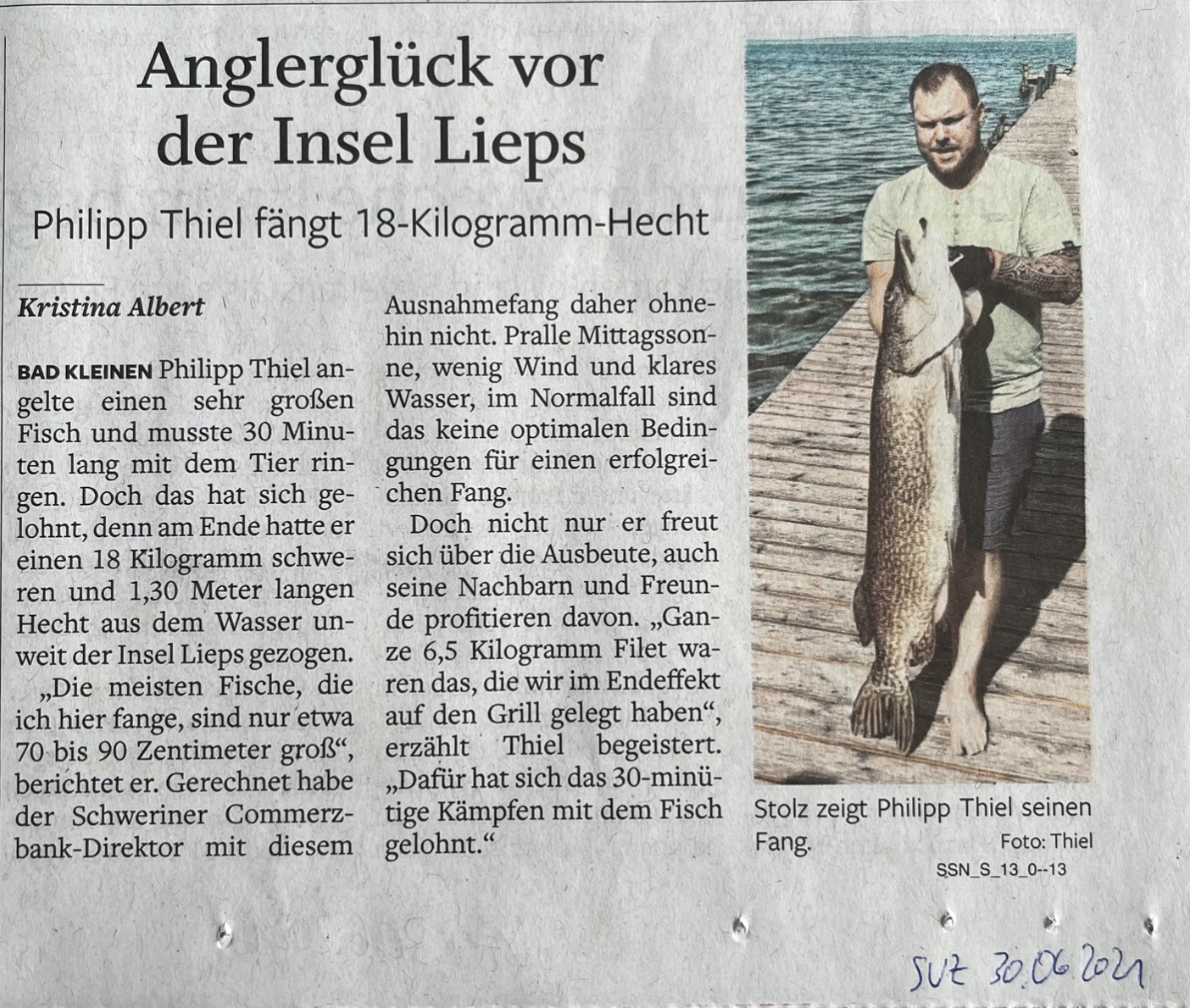 Zeitungsausschnitt Hecht Schweriner Außensee.png