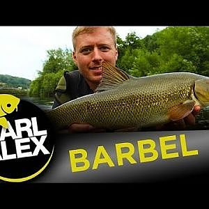 Barbel Fishing on the Wye with Lewis Baldwin - Carl and Alex Fishing - 2013