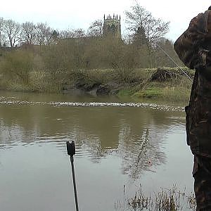 Barbel Fishing  135. Topcliffe Frid 24th Jan 2014