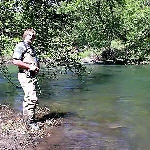 Fly Fishing Instruction - How to Dry Fly Fish for Trout