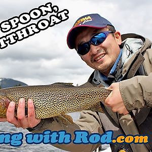 Fishing with Rod: Small Spoon, Big Cutthroat