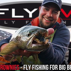 FLY TV - Mountain Brownies - Fly Fishing for Big Brown Trout