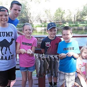 KIDS TROUT FISHING (6.11.14 - Day 803)