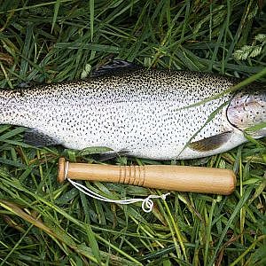 Turning a Trout Fishing Priest on the Lathe