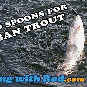 Fishing with Rod: Micro Spoons for Urban Trout