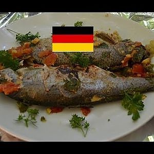 Fisch Rezept: Grill Forelle mit Ingwer Rosmarin Liebstöckel/Sellerie Marinade