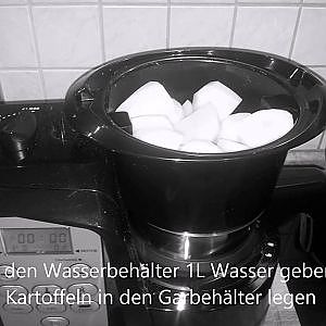 Forellen mit Kartoffeln und Brokkoli, dampfgaren im Mix & More 9 in 1 ,