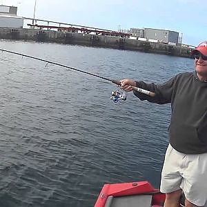 Fishing the San Diego Bay  May 10 2014