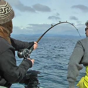 halibut fishing off Victoria bc