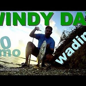 30milesOut.com- WINDY DAY FOOTWORK - KAYAK FISHING tv HOW TO