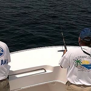 King Mackerel fishing off of Oak Island, NC  (May 2011)