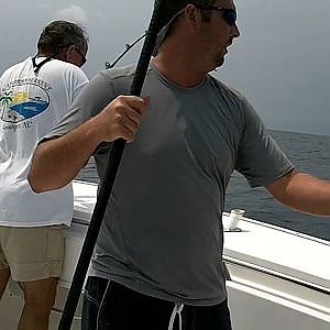 King Mackerel fishing Oak Island, NC (July 2011)