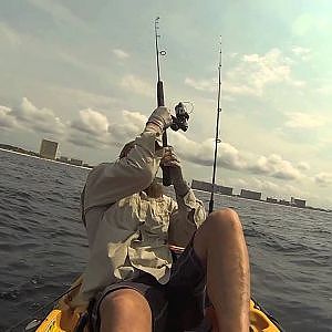 Hobie Kayak King Mackerel Fishing in Panama City Beach