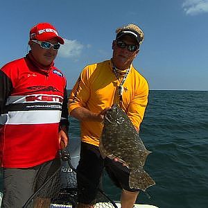 Canaveral Slam - Flounder, Cobia and Tripletail offshore fishing