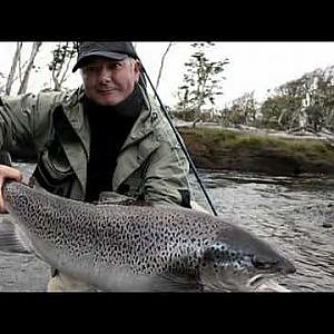 Sea Trout Fishing on the Rio Irigoyen (slideshow)