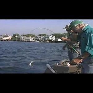 DVO 1102 Flounder Fishing in Belmar, NJ on the Shark River