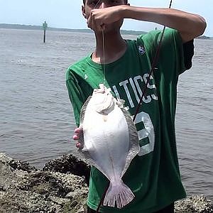 FLOUNDER FISHING NORTH CAROLINA WITH GULP