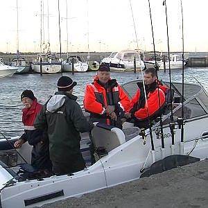 DM i Fladfisk 2012 - Onsevig Havn, søndag morgen