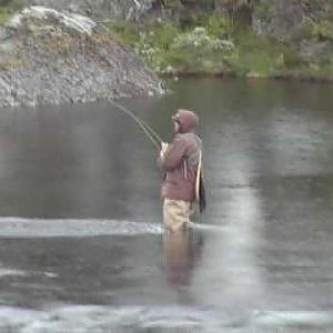 Flugfiske Kultsjodalen  2009 Fly fishing Sweden.wmv