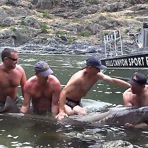 Snake River Sturgeon Fishing