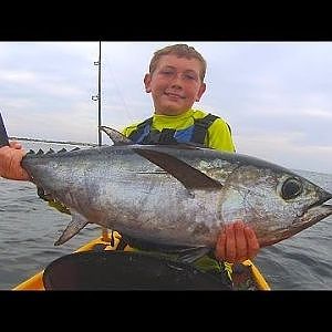 Kayak Fishing - Blackfin Tuna - Destin Florida - Hobie - GoPro