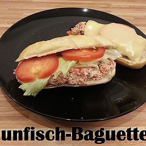 Thunfisch Baguettes / Party-Snack / Picknick