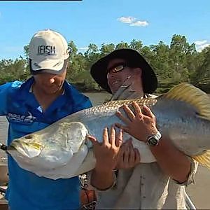 Massive Barramundi in the Kimberley IFISH