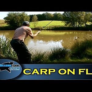 Fly fishing for CARP- Series 1- Episode 10 - TAFishing