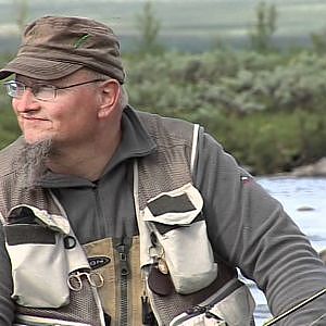 Fishing in Finland - Fly fishing for grayling in Lapland