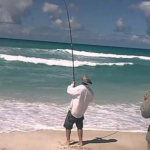 Mulloway beach fishing South Australia Tim Doyle