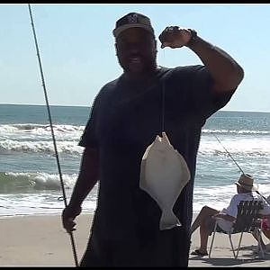 SURF FISHING FOR FLOUNDERS OCT-NOV IS THE HOT TIMES