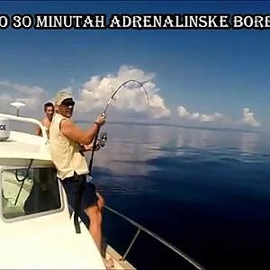Big game fishing bonaca Adriatic sea Kvarner Tuna Drifting