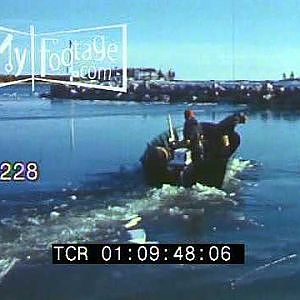 Stock Footage - COMMERCIAL FISHING, THE GREAT LAKES