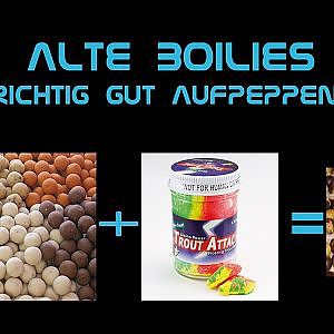 Alte Boilies richtig gut AUFPEPPEN !!