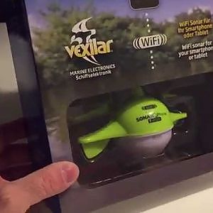 VEXILAR T-POD 1: UNBOXING SONAR PHONE SP100 ECHOLOT FISHFINDER