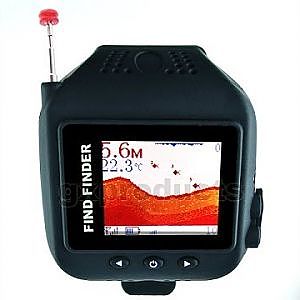 Watch Type Wireless & Clock Mode Fish finder 200ft (60M) Range