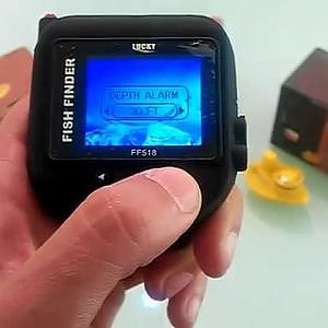 Lucky FF518 WATCH FISH FINDER CLOCK Mode Deep range 45M Wireless range 200 feet