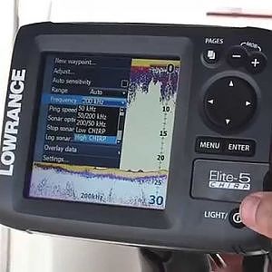 Lowrance Elite CHIRP Sonar Series Overview