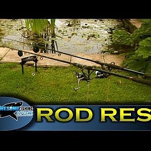 How to make a fishing rod rest, cheap, simple & easy -TAFishing Show