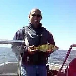 Lyndon catches perch