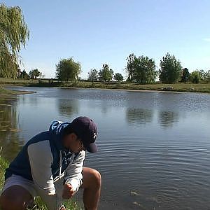 Super Fluke - Pond Fishing for Largemouth Bass